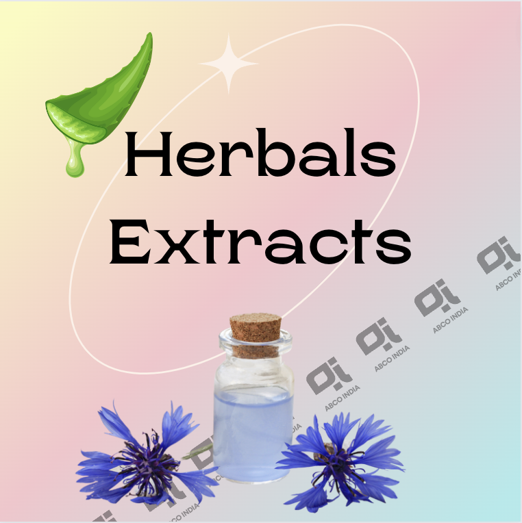 Plant Extracts & Ayurvedic