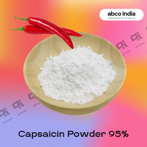 Capsaicin Powder 95% by ABCO India. ABCO India is Trusted Supplier of Pharmaceutical and Nutraceutical Raw Materials in New Delhi India.