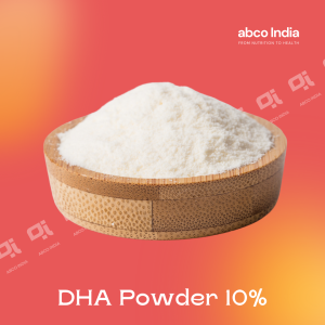 DHA Powder 10% by ABCO India. ABCO India is Trusted Supplier of Pharmaceutical and Nutraceutical Raw Materials in New Delhi India.