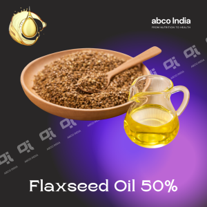 Flaxseed Oil 50% by ABCO India. ABCO India is Trusted Supplier of Pharmaceutical and Nutraceutical Raw Materials in New Delhi India.